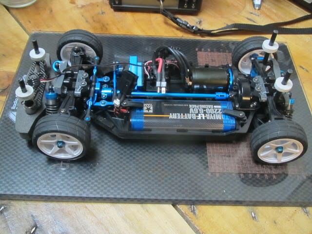 タミヤ TT-02 メカ積み。 - （兎）模型技術部