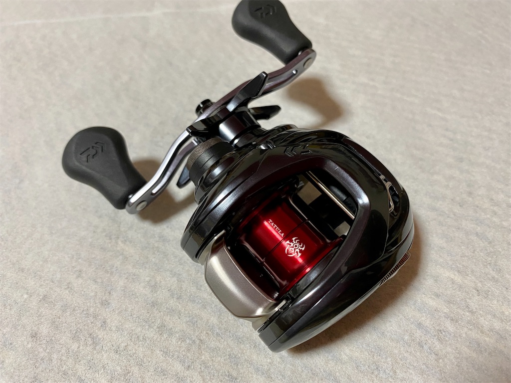 20タトゥーラSVTWの105スプールを導入。 - 釣りで一息。