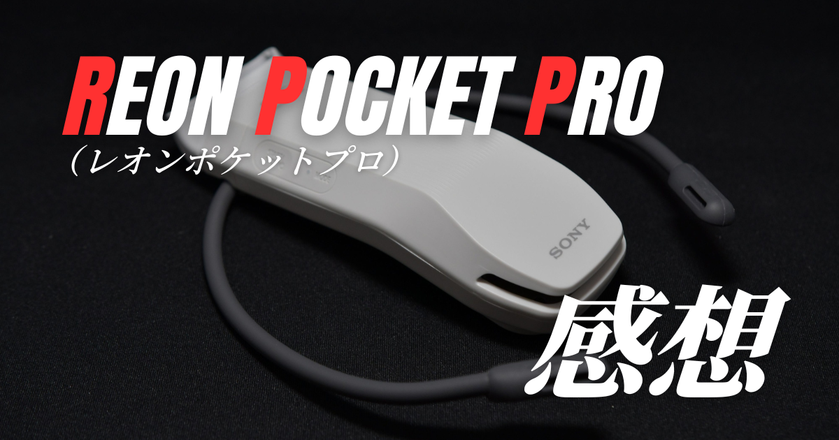 REON POCKET PRO（レオンポケットプロ）感想 - #プリンはおやつに入り