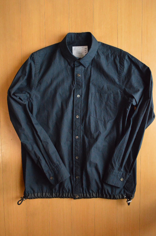 sacai 18ss ドローコード・シャツ - マルテン・ブログ