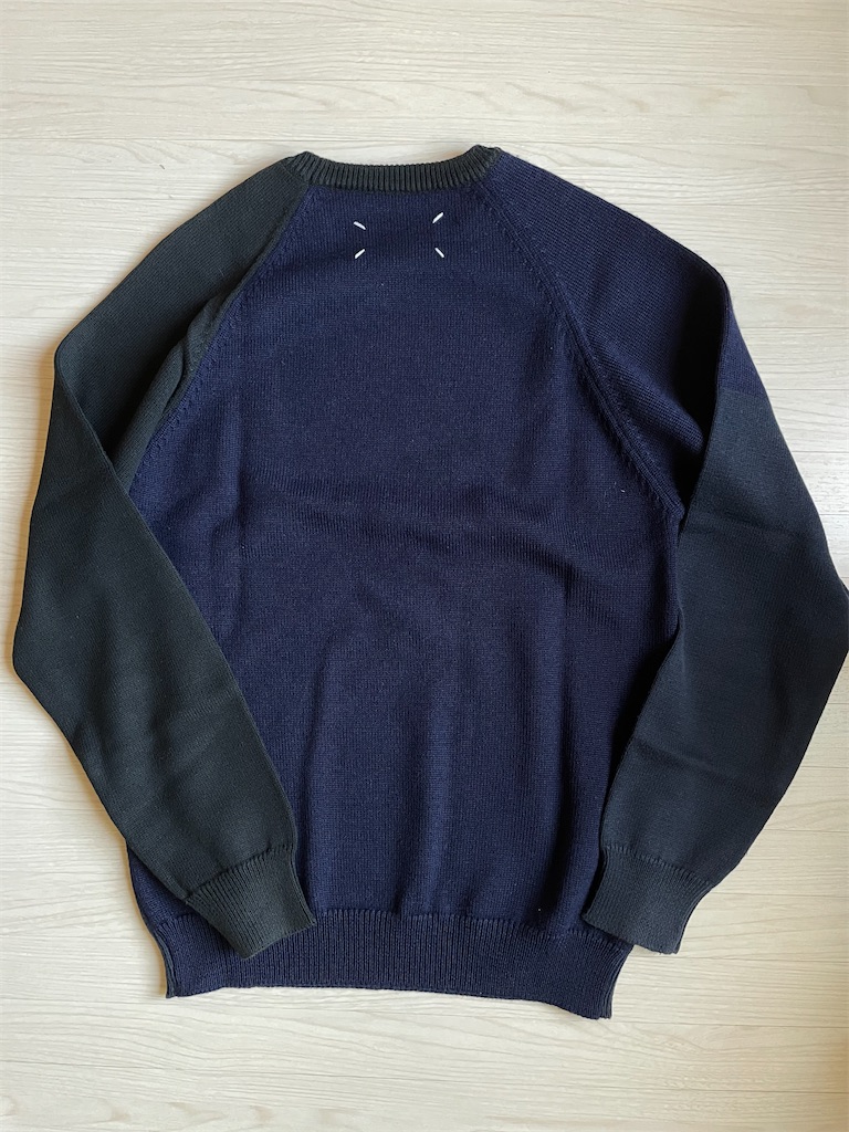 Martin Margiela ⑩ 00ss マルチカラー・生地切替ニット - マルテン