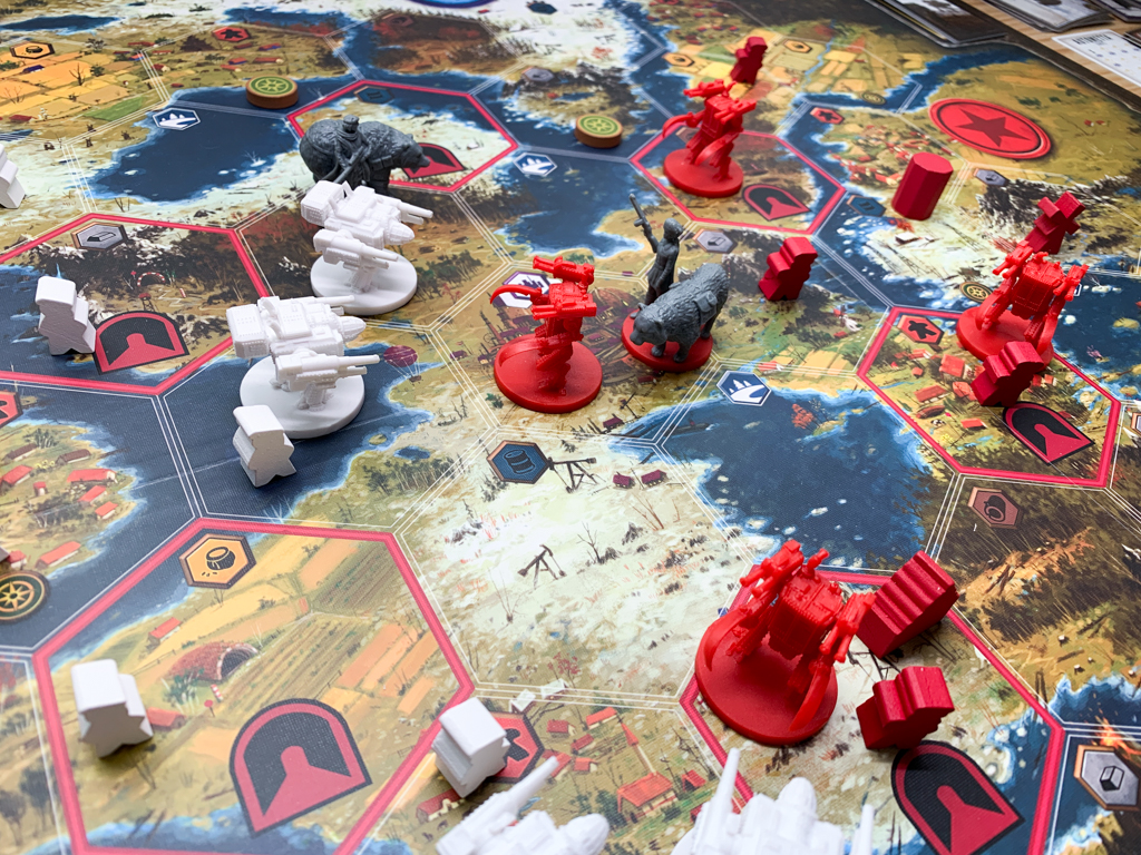 深夜のボドゲ】サイズ – 大鎌戦役 – （Scythe）【ボードゲーム