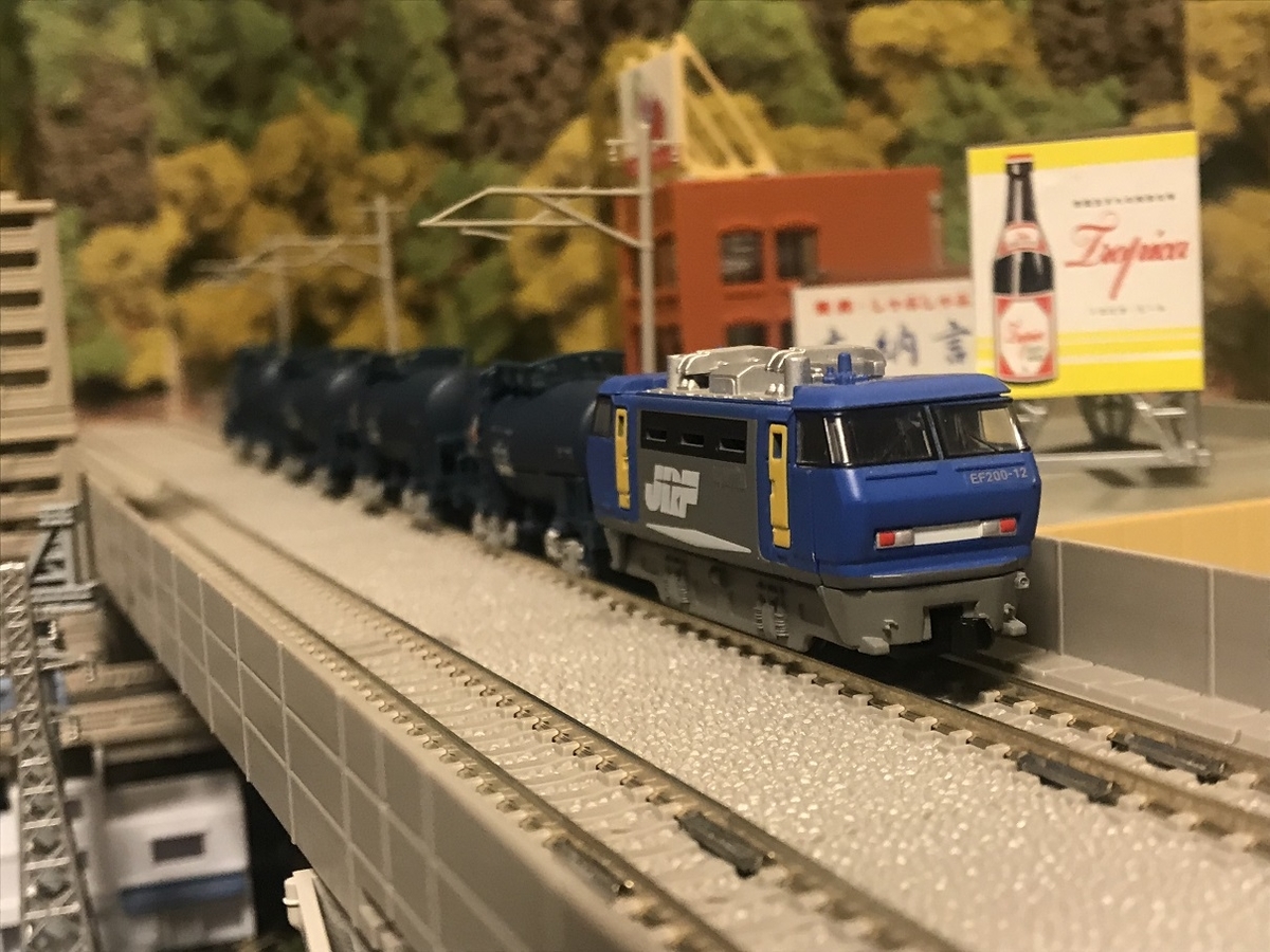 Bトレ タキ1000 ブルー10両セット（走行台車Fに交換） Bトレ タキ1000