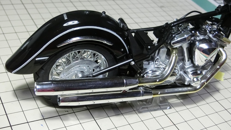 1/12 YAMAHA XV1600 ロードスター 製作記07 - たまに乗るバイク乗りの