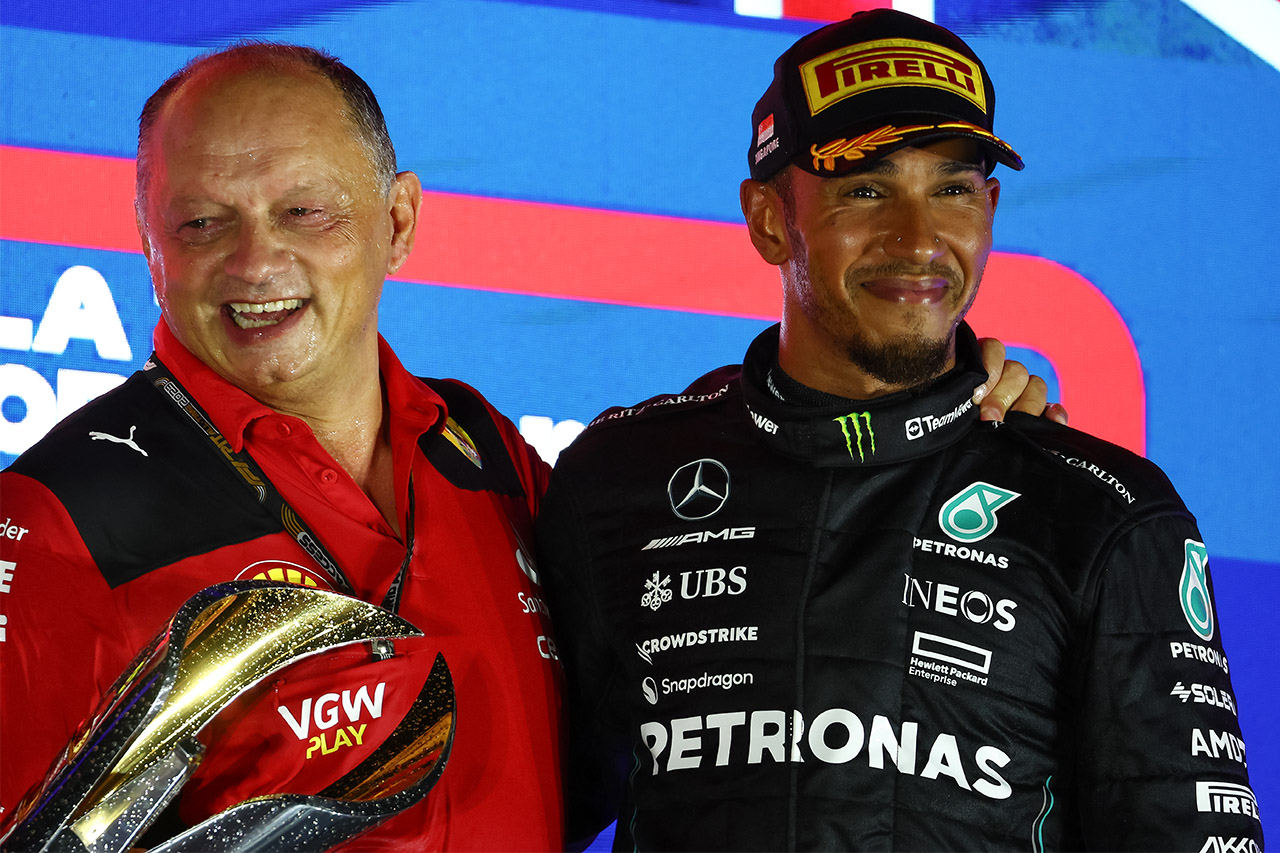 2025年にフェラーリへ移籍するハミルトン。その理由にフレデリック