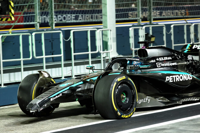 F1第18戦予選の要点】奇妙なクラッシュの翌日にPP獲得。ラッセルが魅せ