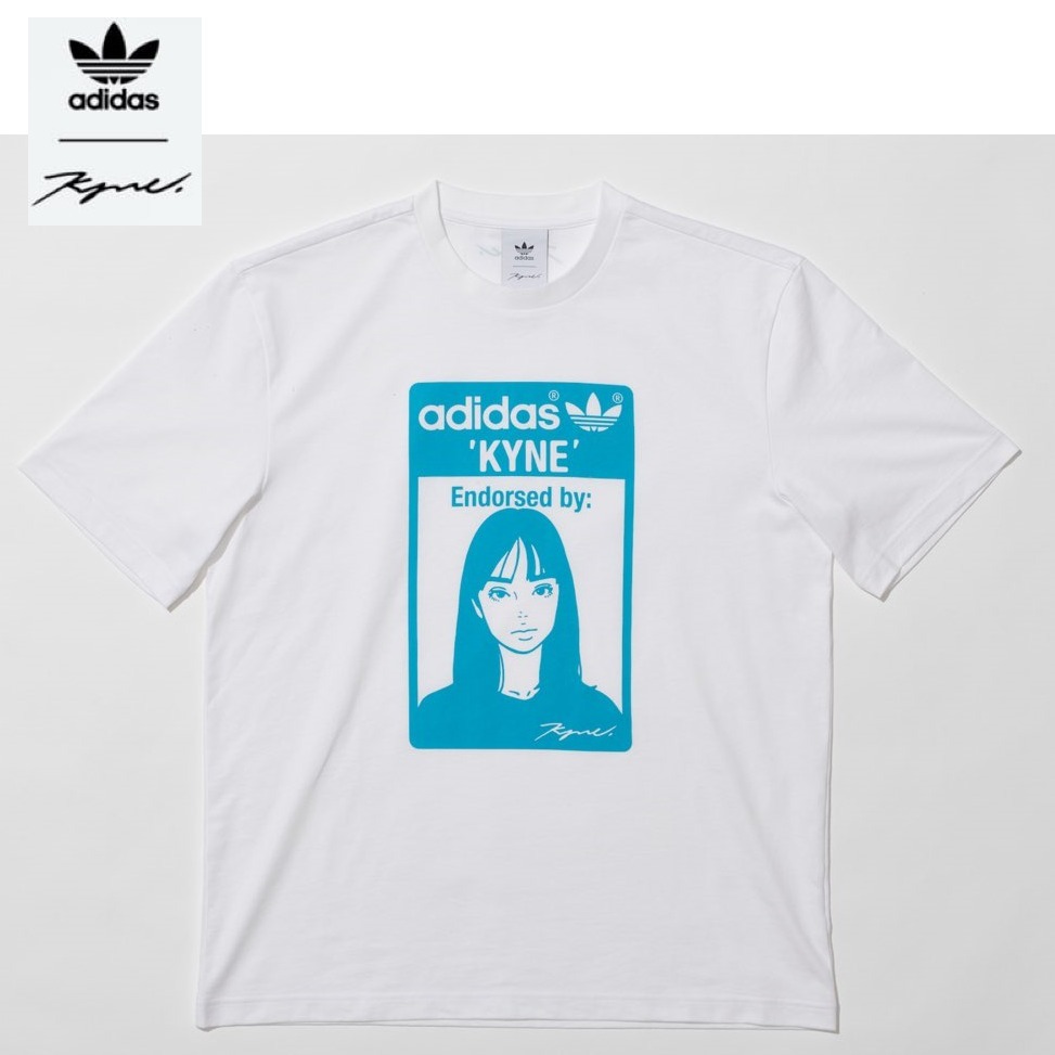 送関込 KYNE adidas Graphic Tee キネ アディダス Tシャツ (adidas/T
