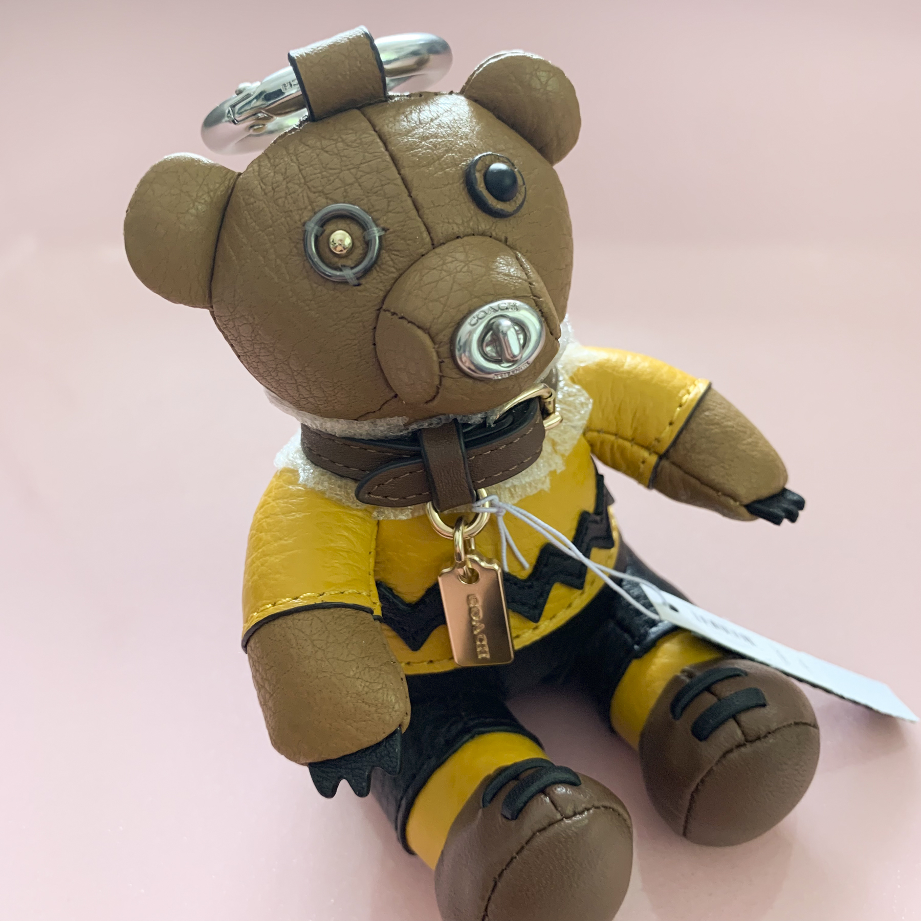 COACHxスヌーピー】○超プレミア♪○PEANUTS お人形チャーム (Coach