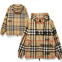 関税負担なしBurberryバーバリーロゴナイロンジャケットフーディ