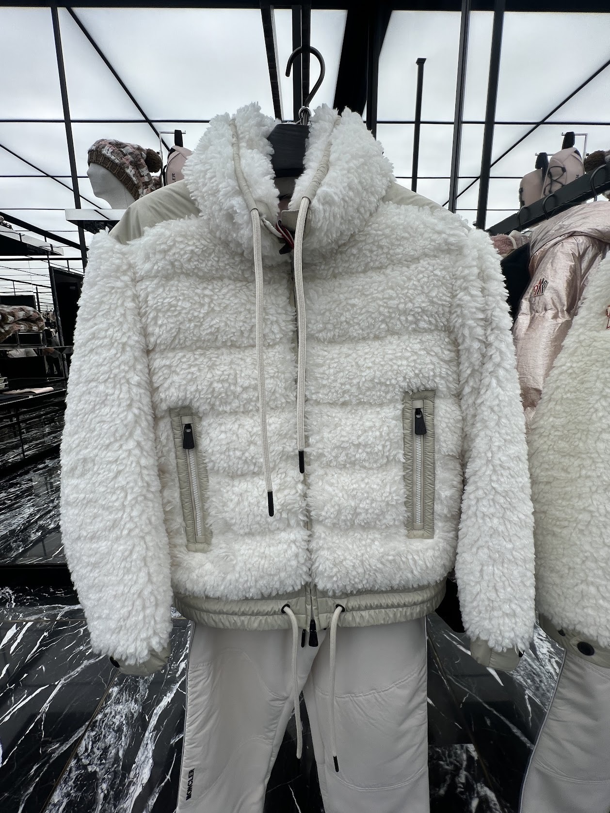 ♪直営店♪Moncler GRENOBLE TEDDY Cardigan DHL配送 (MONCLER