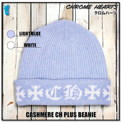 ブルー（青）系 CHROME HEARTS STAR(クロムハーツ スター) ニット