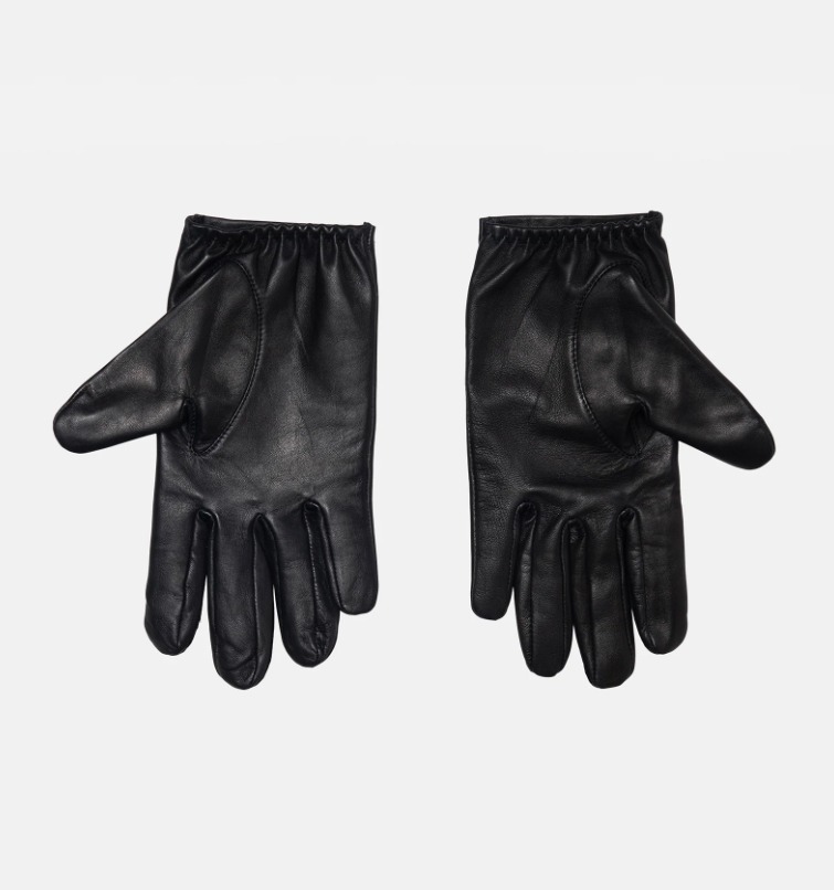 ☆関税込☆Stussy☆SS LINK LEATHER GLOVES☆BLACK (STUSSY/手袋