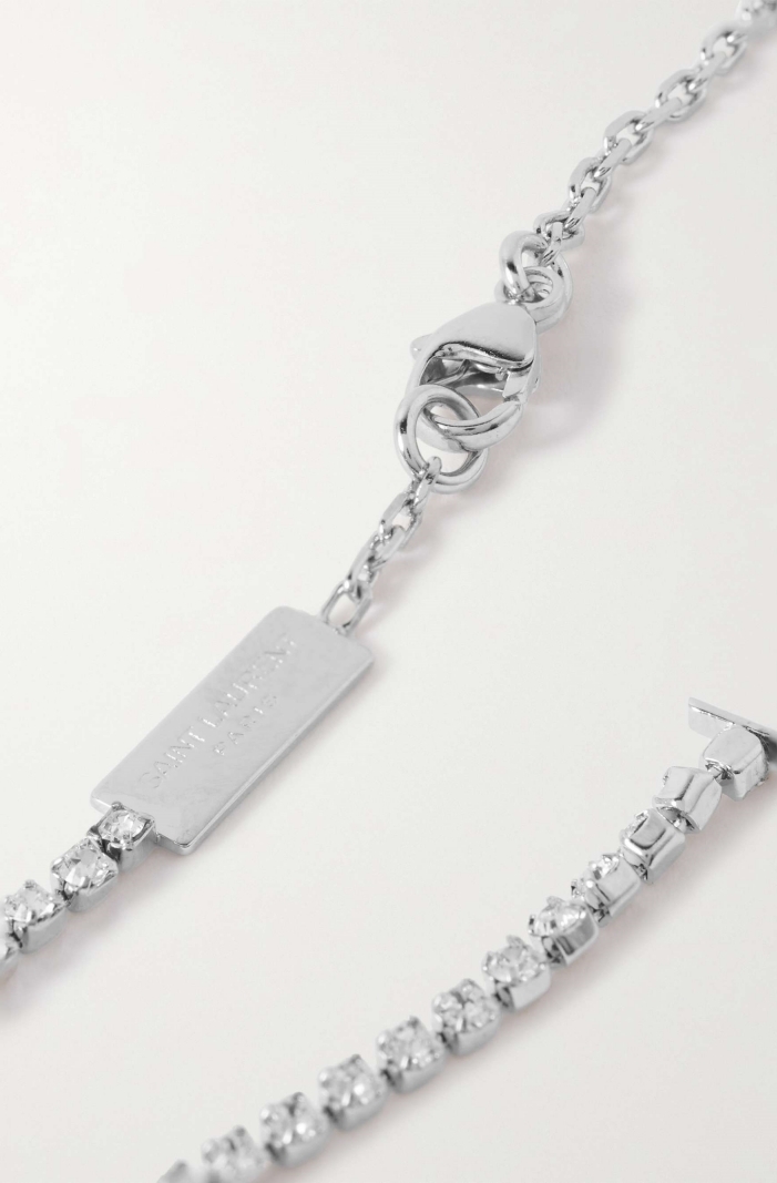 SAINT LAURENT】カサンドラ チャームブレスレット メタル (Saint