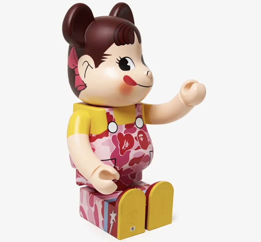 ベアブリック1000% ペコちゃん×apeコラボ メディコムトイ BE@RBRICK
