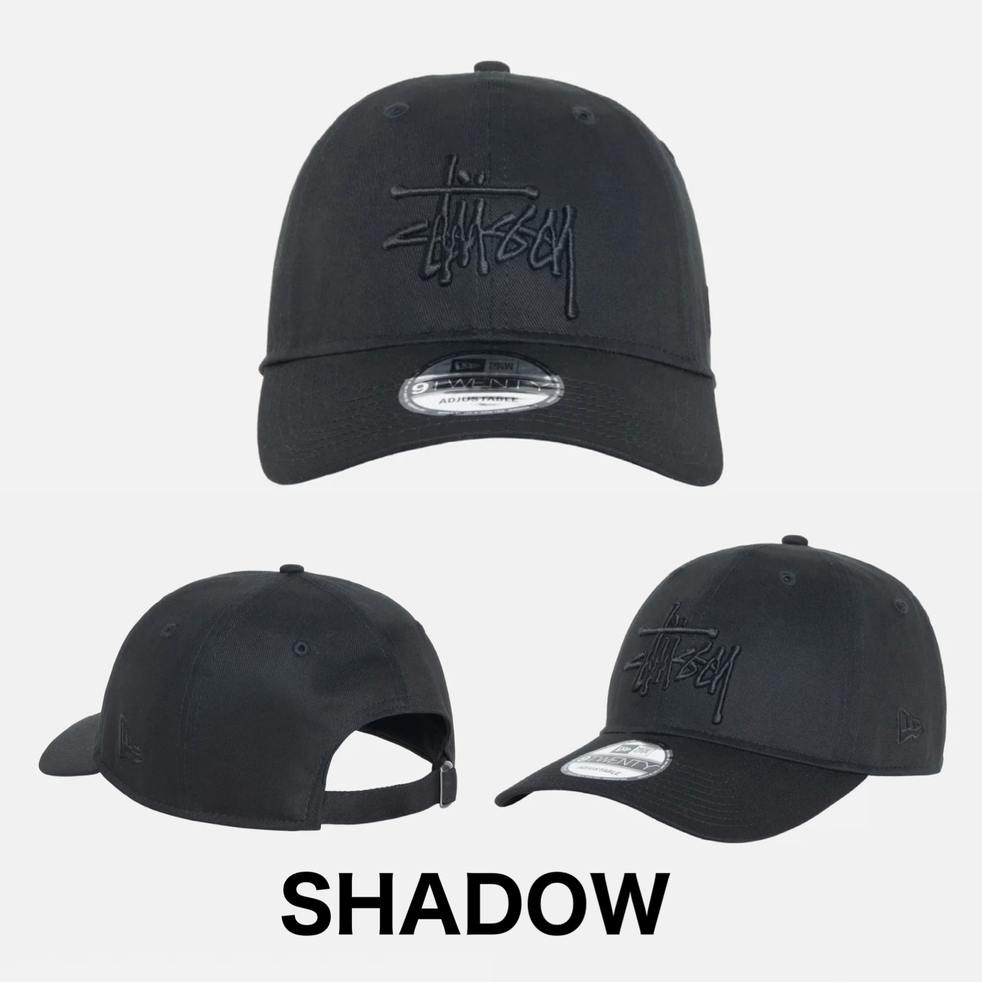 ☆24AW 最新作☆STUSSY NEW ERA 9TWENTY BASIC STRAPBACK (STUSSY