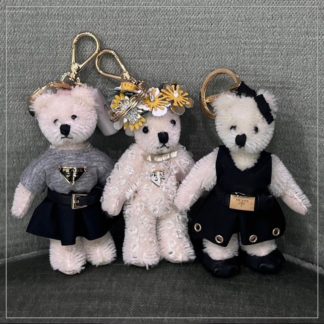 入手困難】PRADA◇トリックベア くまキーホルダー キーリング (PRADA
