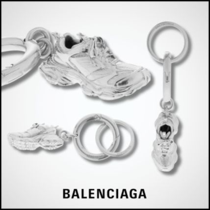 シルバー（銀色）系 BALENCIAGA(バレンシアガ) キーケース・キーリング