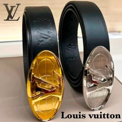ゴールド（金色）系 Louis Vuitton(ルイヴィトン) ベルト(メンズ