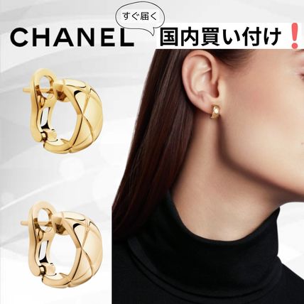 ベージュ系 CHANEL(シャネル) RING(リング) ピアス(レディース) - 海外