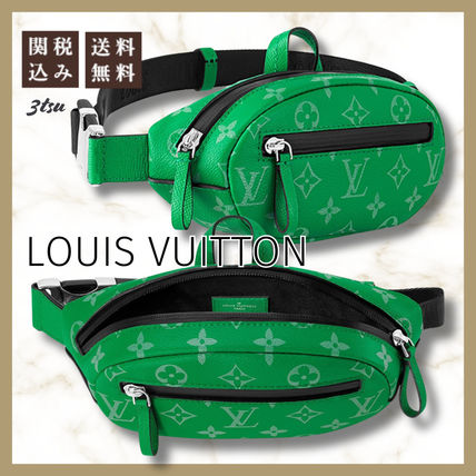 LOUIS VUITTON / タイガラマ キャッチ バムバッグ グリーン Louis