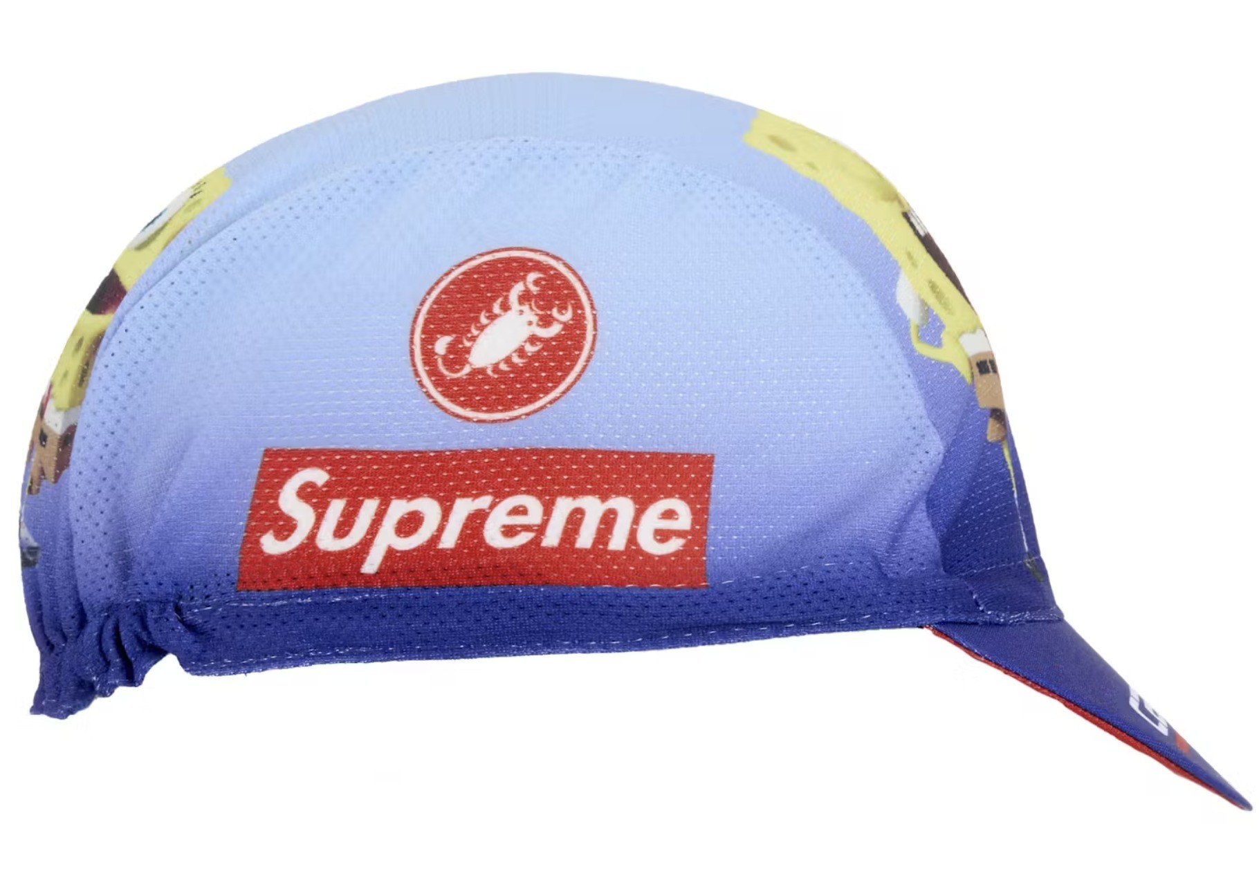 Supreme x スポンジボブ☆話題のコラボキャップ (Supreme/キャップ