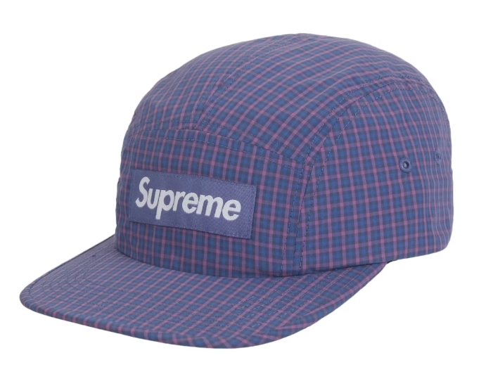 ☆25SS WEEK15☆Supreme Cordura Plaid Camp Cap (Supreme/キャップ