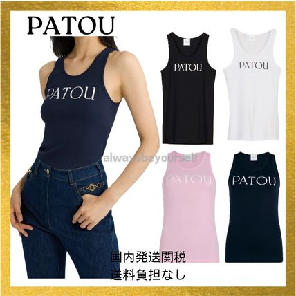 ブラック（黒）系 M PATOU(パトゥ) タンクトップ(レディース) - 海外