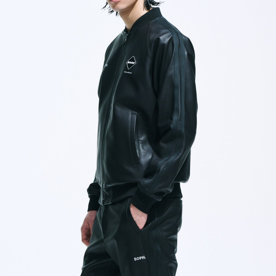 上下セットアップ】F.C.Real Bristol レザージャケット パンツ (F.C.