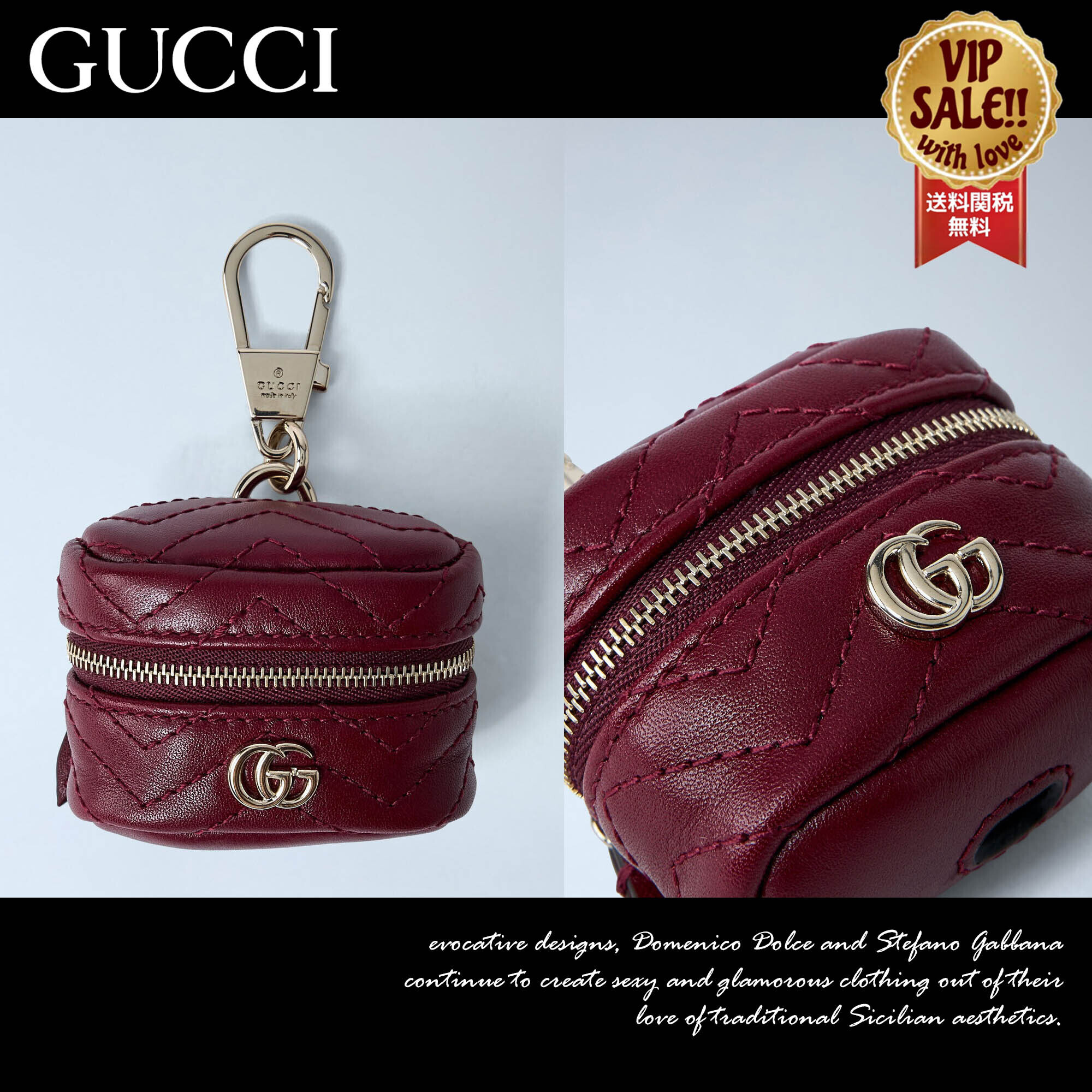 GUCCI GG マーモント AirPodsホルダー 大人気 数量限定 (GUCCI