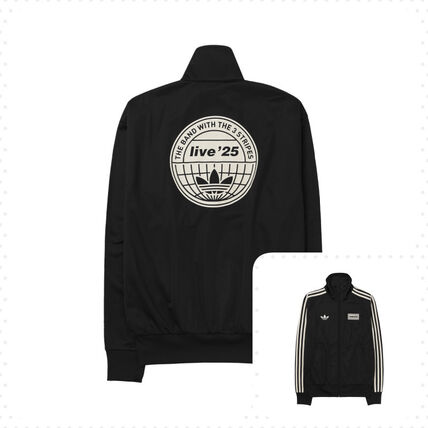 ☆Adidas x Oasis Tour Firebird Track Top Black - KR Sizing