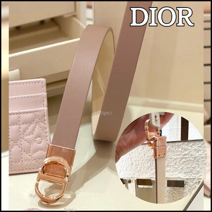 ピンク系 Dior(ディオール) ベルト(レディース) - ブランド通販のBUYMA