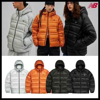 オレンジ系 New Balance(ニューバランス) ダウンジャケット(メンズ