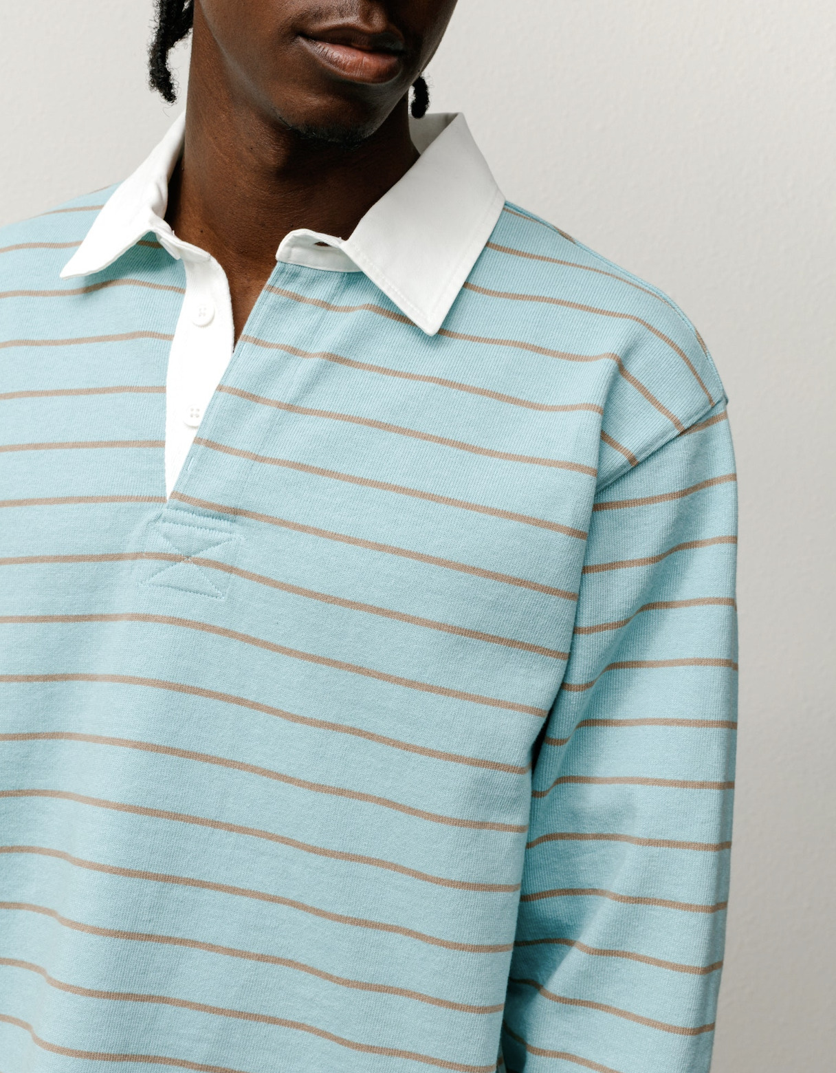 STUSSY HO'25】Stussy Pin Striped Rugby ラガーシャツ (STUSSY/シャツ