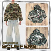SCUFFERS SCFF Camo Zipper 長袖ジップパーカー 関税送料無料