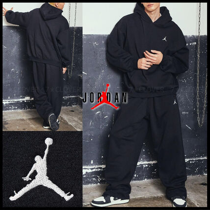 ☆送料無料☆NIKE JORDAN OVERSIZED HOODIE & PANTS 上下 セット (Nike