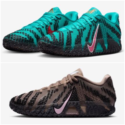 グリーン（緑）系 28cm Nike JA3(ナイキ ジャ3) スニーカー(メンズ