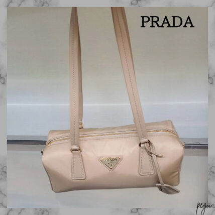 ベージュ系 香港 PRADA(プラダ) ハンドバッグ(レディース) - 海外通販
