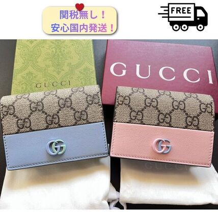 GUCCI GG Marmont(グッチ GGマーモント) 折りたたみ財布(レディース