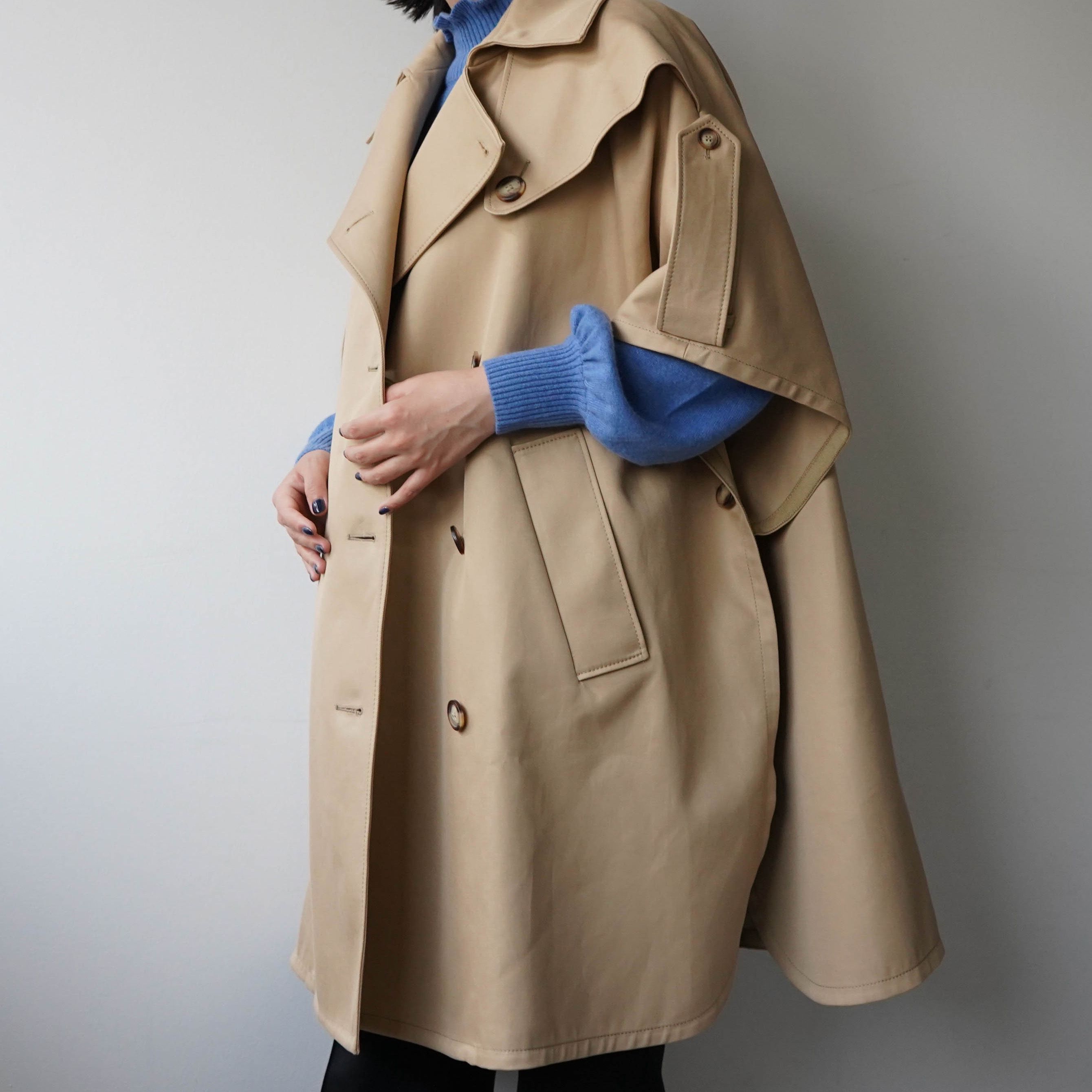 テディ風 ポンチョコート maxmara好きな方に Max Mara(マックスマーラ