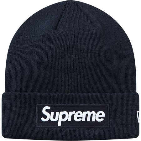 FW18 Supreme New Era Box Logo Beanie - ボックスロゴ ビーニー