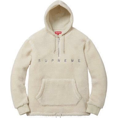 Supreme FW15 Sherpa Fleece Pullover ナチュラル (Supreme/パーカー
