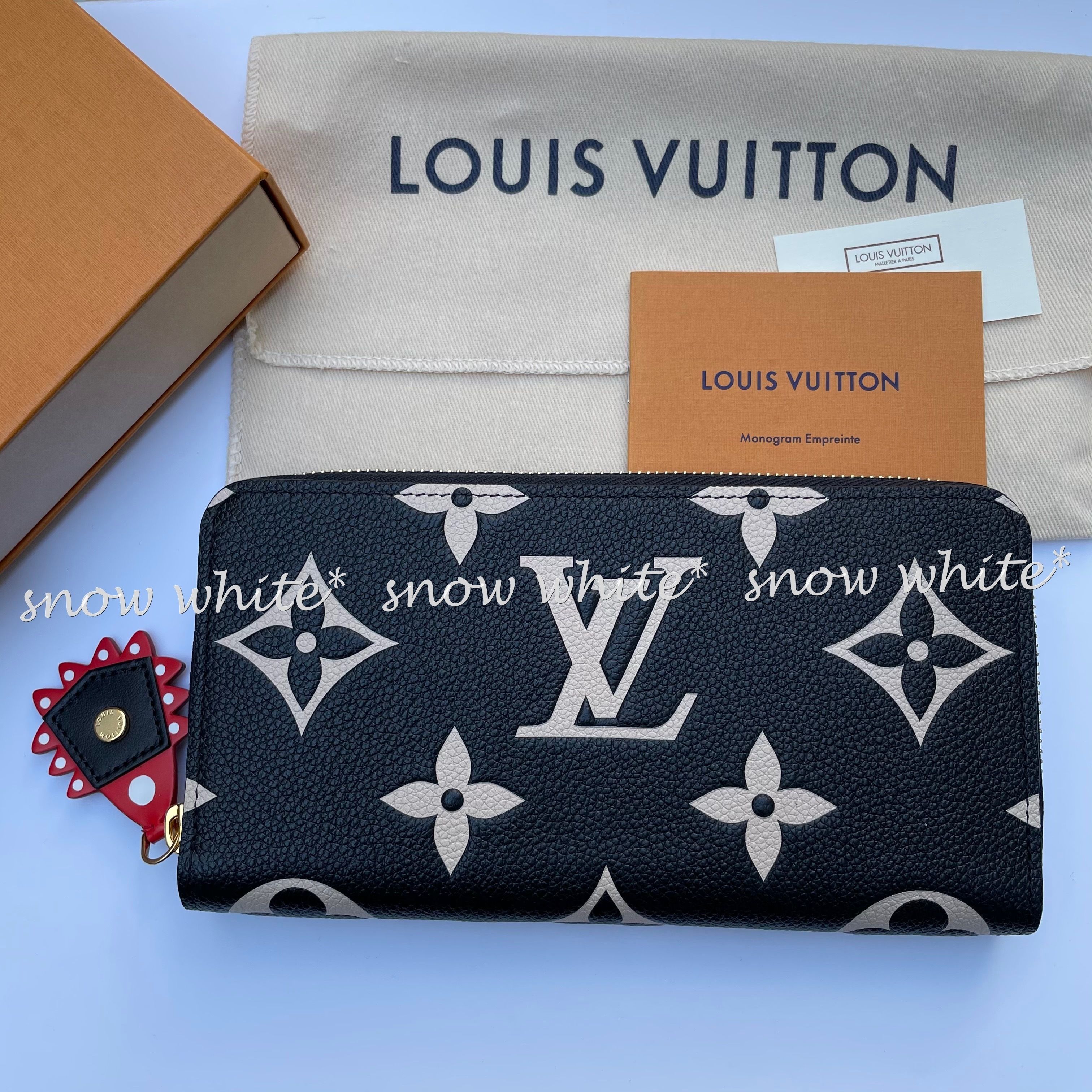 明日着 限定 LV クラフティ ZIPPY ノワール 長財布 ルイヴィトン