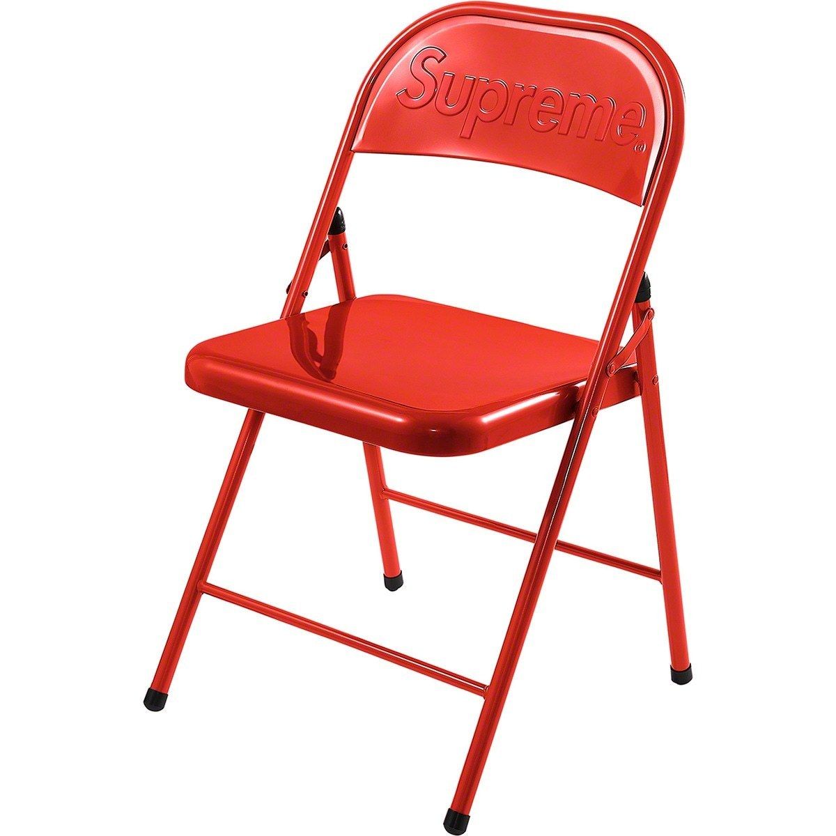 Supreme Metal Folding Chair Red シュプリーム チェア イス 赤