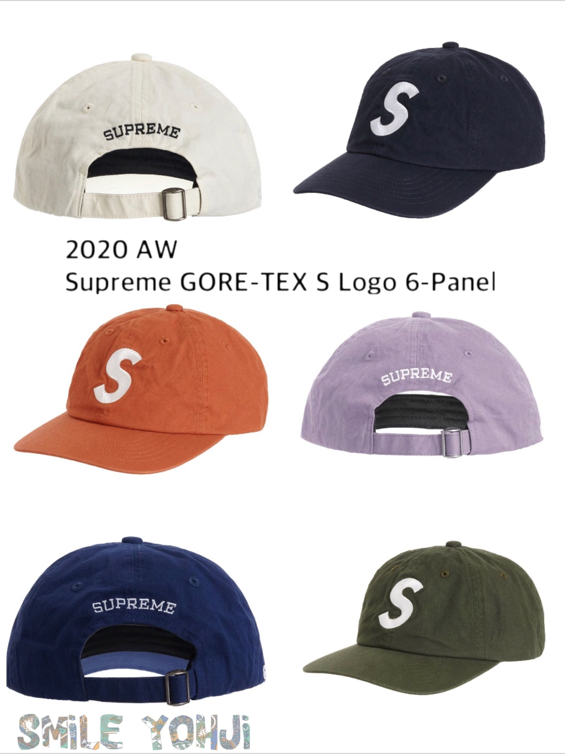 ☆20AW WEEK4☆Supreme GORE-TEX S Logo 6-Panel (Supreme/キャップ