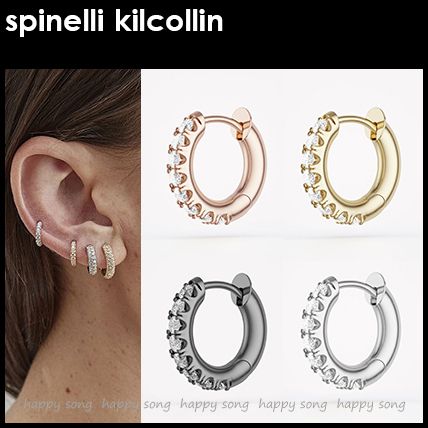 spinelli kilcollin◇Mini Micro Hoop ダイヤ ピアス (spinelli