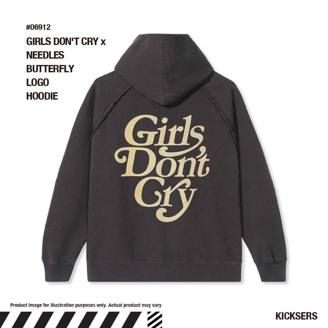 人気話題コラボ！GIRLS DON'T CRY x NEEDLES BUTTERFLY HOODIE (Girls