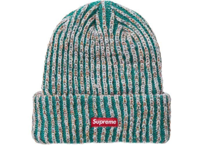 シュプリーム☆レインボーニットビーニー☆ニット帽 (Supreme/ニット