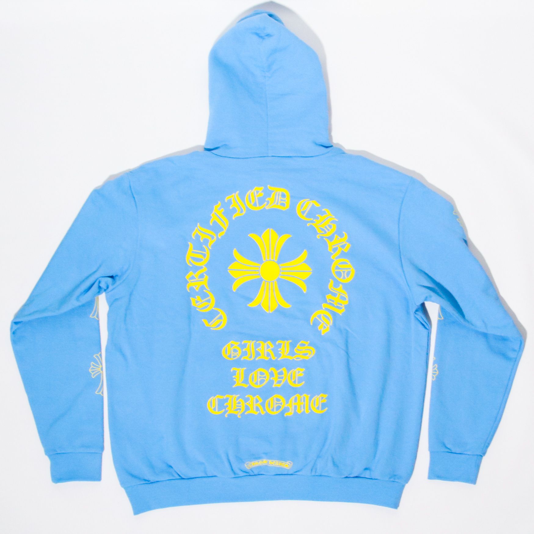 Chrome Hearts × Drake / Certified Lover Boy Hoodie Blue (CHROME