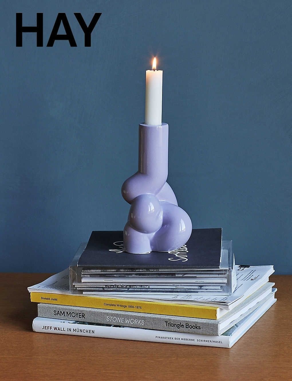 国内発| HAY W&S キャンドルホルダー Soft Lavender (HAY/インテリア
