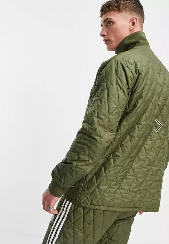 adidas】Originals adicolor キルティング ジップ ジャケット (adidas